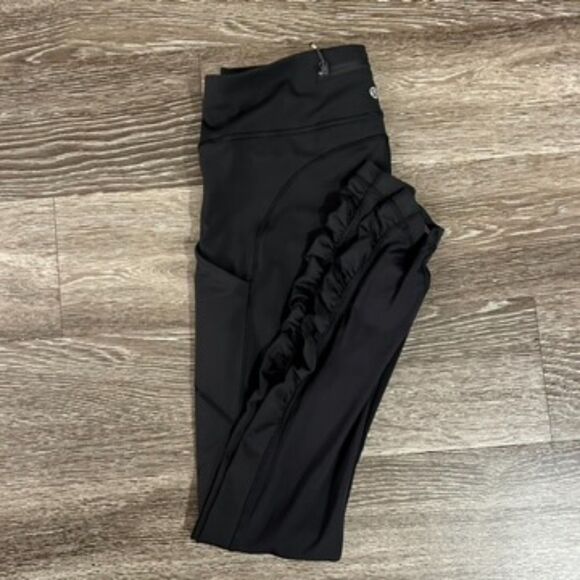 EUC Lululemon Speed Tight IV Leggings Black Size 6 I High-Performance Activewear - Picture 6 of 16